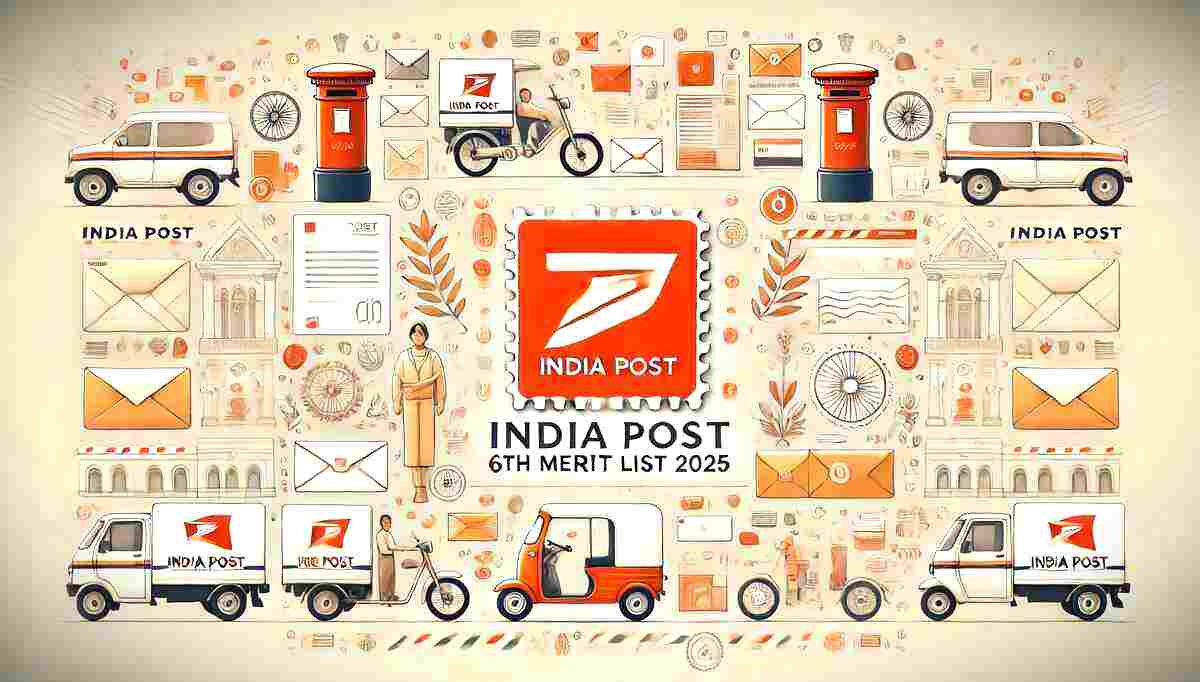 India Post GDS 6th Merit List 2025